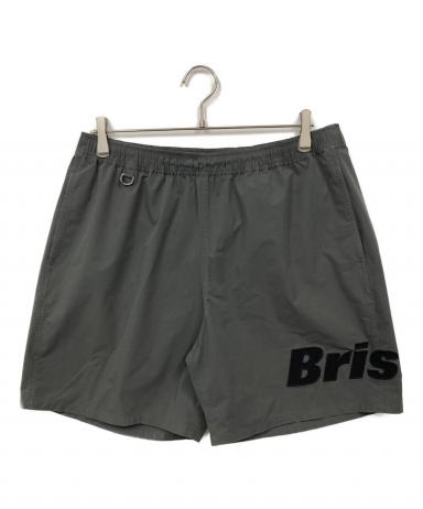 FCRB プリストル ポリエステルハーフパンツ　シャカシャカ 中古・古着通販】bristol (ブリストル) ハーフパンツ グレー サイズ:L