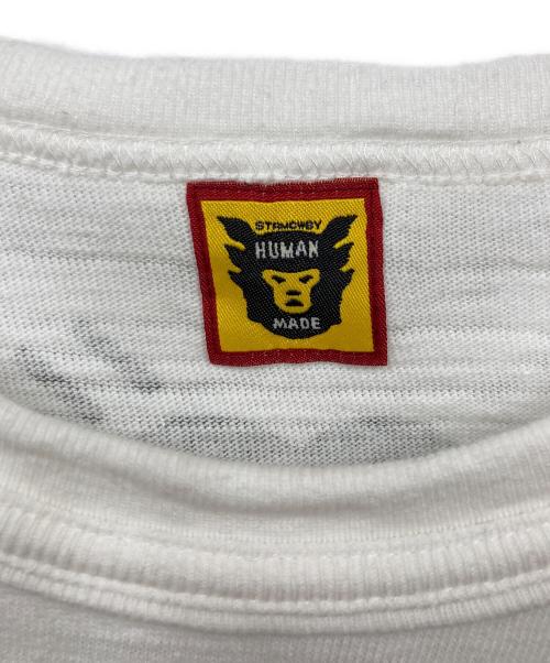 HUMAN MADE（ヒューマンメイド）HUMAN MADE (ヒューマンメイド) Tシャツ ホワイト サイズ:2XLの古着・服飾アイテム