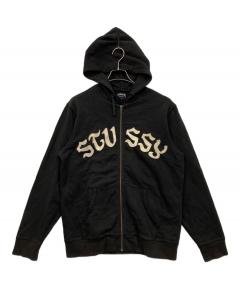 ステューシー コーチジャケット　黒 中古・古着通販】stussy (ステューシー) コーチジャケット ブラック