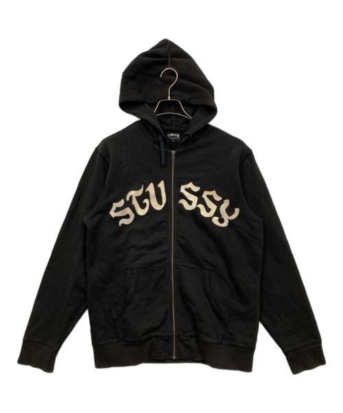 stussy（ステューシー）stussy (ステューシー) パーカー ブラック サイズ:Lの古着・服飾アイテム