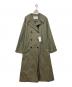 Dessin de Mode（デッサンデモード）の古着「インパーテットトレンチコート」｜カーキ