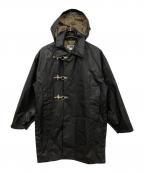 H BEAUTY&YOUTHエイチ ビューティー&ユース）の古着「H OLMETEX FORM HOODIE CT」｜ブラック