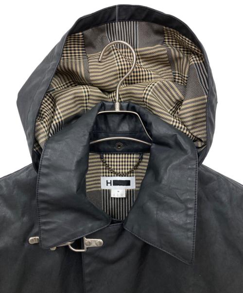 H BEAUTY&YOUTH（エイチ ビューティー&ユース）H BEAUTY&YOUTH (エイチ ビューティー&ユース) H OLMETEX FORM HOODIE CT ブラック サイズ:42の古着・服飾アイテム