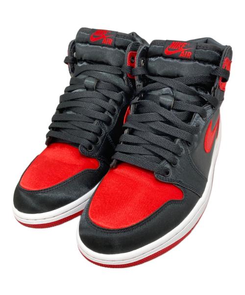 NIKE（ナイキ）NIKE (ナイキ) WMNS AIR JORDAN 1 RETRO HIGH OG レッド×ブラック サイズ:27.5ｃｍの古着・服飾アイテム
