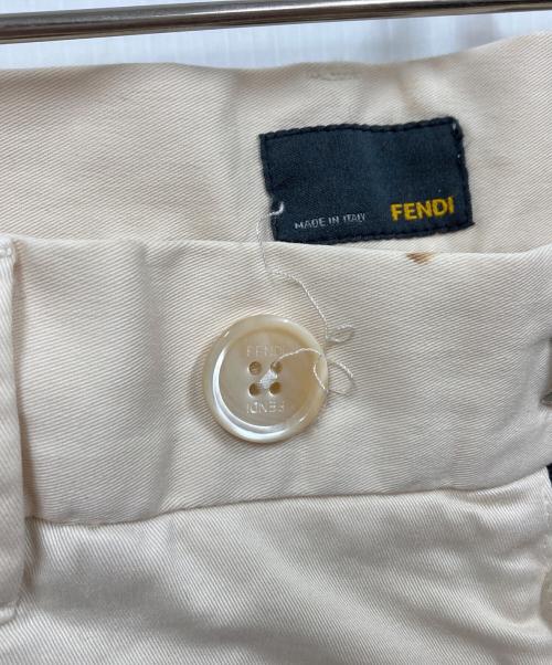 FENDI（フェンディ）FENDI (フェンディ) チノパン ベージュ サイズ:48の古着・服飾アイテム