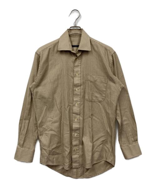 BURBERRY LONDON（バーバリーロンドン）BURBERRY LONDON (バーバリーロンドン) シャツ ベージュ サイズ:Sの古着・服飾アイテム