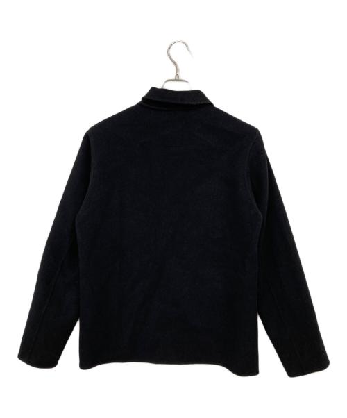 THE CRIME（ザクライミー）THE CRIME (ザクライミー) カシミヤ混カバーオールジャケット ブラック サイズ:Mの古着・服飾アイテム