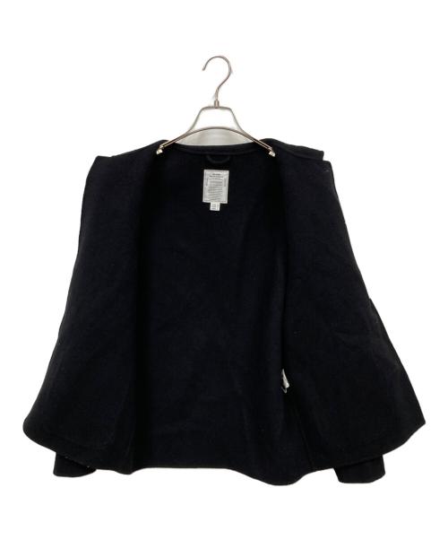 THE CRIME（ザクライミー）THE CRIME (ザクライミー) カシミヤ混カバーオールジャケット ブラック サイズ:Mの古着・服飾アイテム