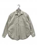 ORCIVALオーシバル）の古着「シャツジャケット」｜アイボリー