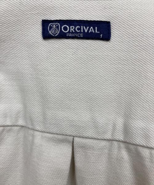 ORCIVAL（オーシバル）ORCIVAL (オーシバル) シャツジャケット アイボリー サイズ:1の古着・服飾アイテム