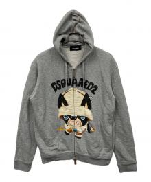 DSQUARED2（ディースクエアード）の古着「パーカー」｜グレー