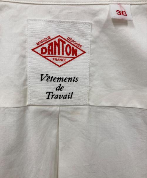 DANTON（ダントン）DANTON (ダントン) シャツワンピース ホワイト サイズ:36の古着・服飾アイテム