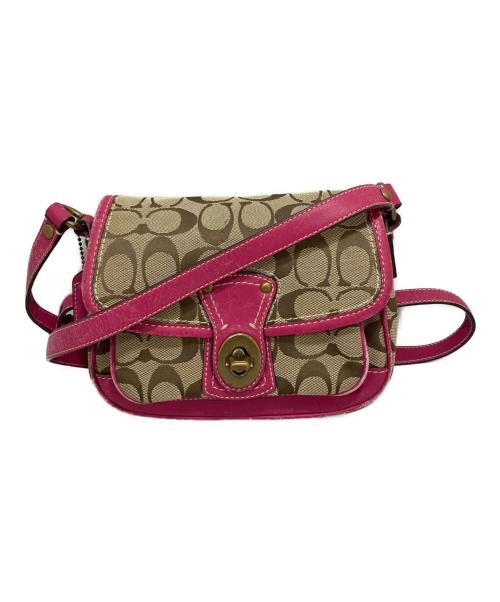 COACH（コーチ）COACH (コーチ) ショルダーバッグ ブラウンの古着・服飾アイテム