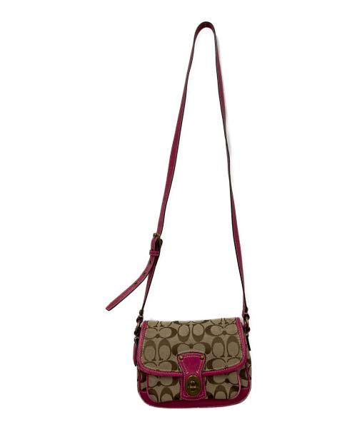 COACH（コーチ）COACH (コーチ) ショルダーバッグ ブラウンの古着・服飾アイテム
