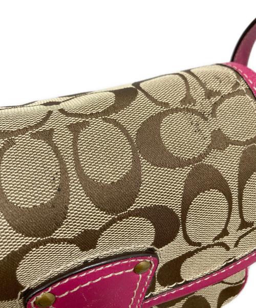 COACH（コーチ）COACH (コーチ) ショルダーバッグ ブラウンの古着・服飾アイテム