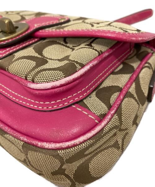 COACH（コーチ）COACH (コーチ) ショルダーバッグ ブラウンの古着・服飾アイテム