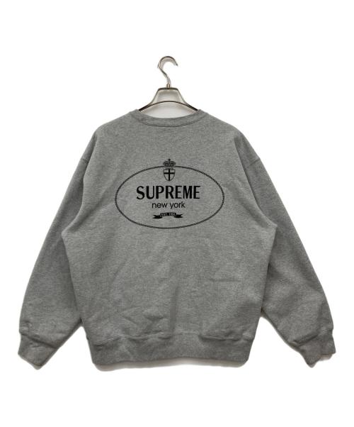 SUPREME（シュプリーム）Supreme (シュプリーム) スウェット グレー サイズ:Lの古着・服飾アイテム