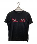 FENDIフェンディ）の古着「Tシャツ」｜ブラック