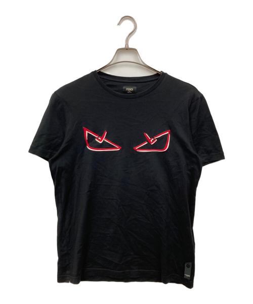 FENDI（フェンディ）FENDI (フェンディ) Tシャツ ブラック サイズ:Mの古着・服飾アイテム