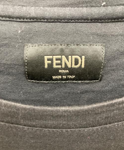 FENDI（フェンディ）FENDI (フェンディ) Tシャツ ブラック サイズ:Mの古着・服飾アイテム