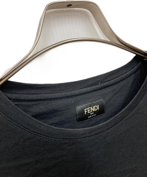 FENDI（フェンディ）FENDI (フェンディ) Tシャツ ブラック サイズ:Mの古着・服飾アイテム