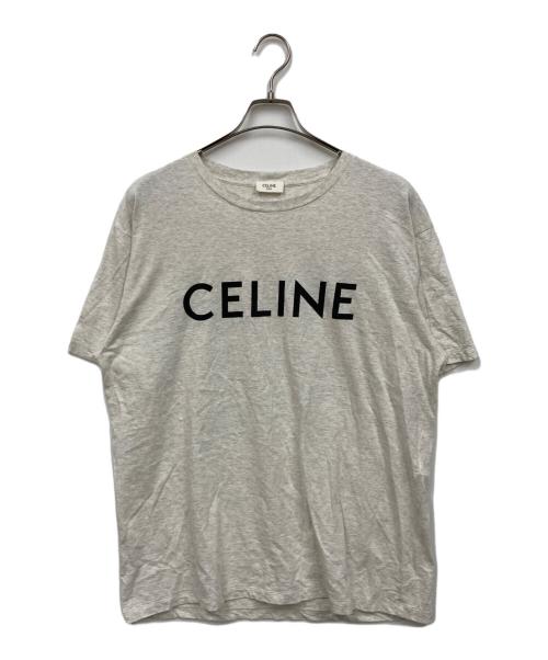 CELINE（セリーヌ）CELINE (セリーヌ) Tシャツ グレー サイズ:Mの古着・服飾アイテム