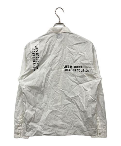 WTAPS（ダブルタップス）WTAPS (ダブルタップス) シャツ ホワイト サイズ:Lの古着・服飾アイテム