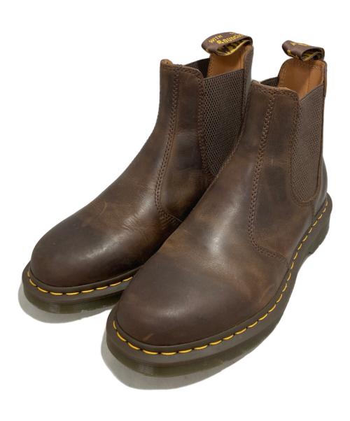 Dr.Martens（ドクターマーチン）Dr.Martens (ドクターマーチン) チェルシーブーツ ブラウン サイズ:UK8の古着・服飾アイテム