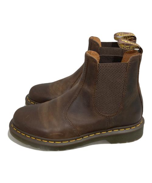 Dr.Martens（ドクターマーチン）Dr.Martens (ドクターマーチン) チェルシーブーツ ブラウン サイズ:UK8の古着・服飾アイテム