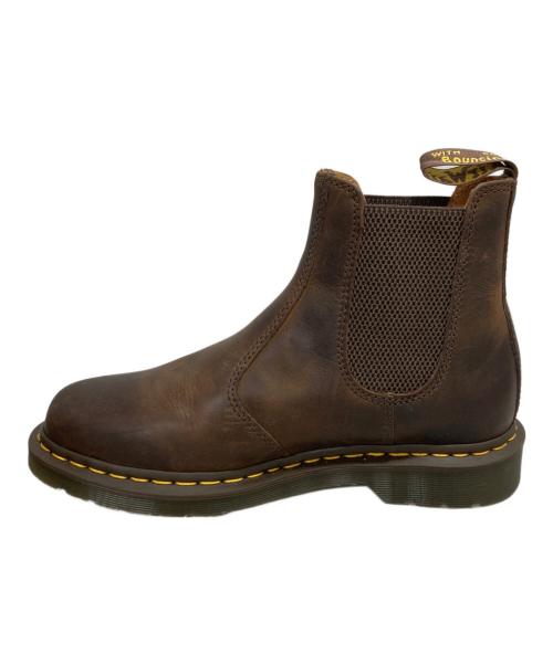 Dr.Martens（ドクターマーチン）Dr.Martens (ドクターマーチン) チェルシーブーツ ブラウン サイズ:UK8の古着・服飾アイテム