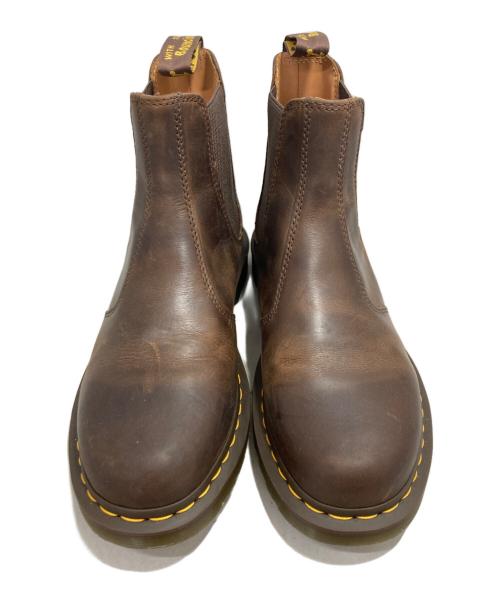 Dr.Martens（ドクターマーチン）Dr.Martens (ドクターマーチン) チェルシーブーツ ブラウン サイズ:UK8の古着・服飾アイテム
