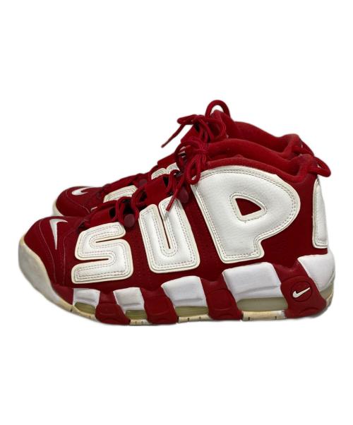 NIKE（ナイキ）NIKE (ナイキ) SUPREME (シュプリーム) スニーカー レッド サイズ:27の古着・服飾アイテム