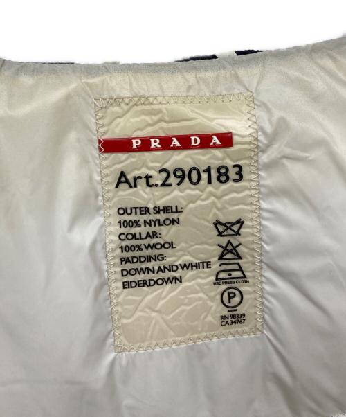 PRADA SPORTS（プラダスポーツ）PRADA SPORTS (プラダスポーツ) ダウンジャケット ネイビー サイズ:38の古着・服飾アイテム