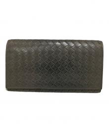 BOTTEGA VENETA（ボッテガベネタ）の古着「長財布」｜グレー