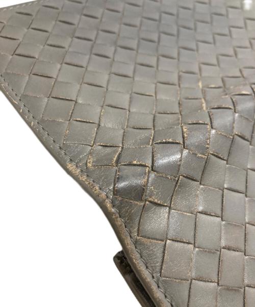BOTTEGA VENETA（ボッテガベネタ）BOTTEGA VENETA (ボッテガベネタ) 長財布 グレーの古着・服飾アイテム