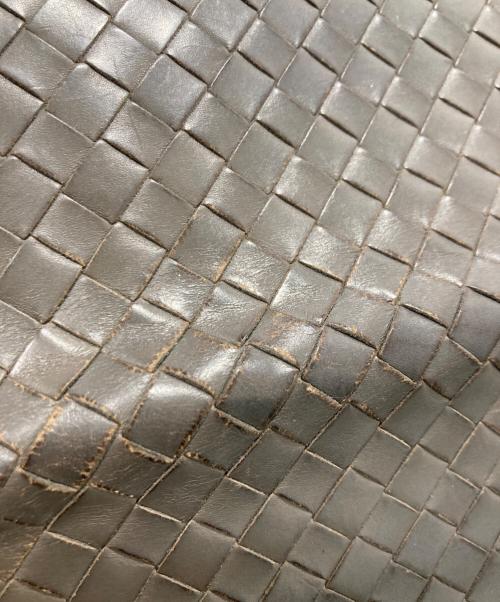 BOTTEGA VENETA（ボッテガベネタ）BOTTEGA VENETA (ボッテガベネタ) 長財布 グレーの古着・服飾アイテム