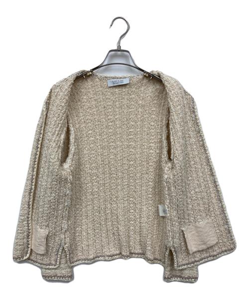 Loulou Willoughby（ルルウィルビー）Loulou Willoughby (ルルウィルビー) ノーカラージャケット ホワイト サイズ:2の古着・服飾アイテム