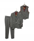 PAUL SMITHポールスミス）の古着「3Pセットアップスーツ」｜グレー