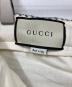 中古・古着 GUCCI (グッチ) ２タック 千鳥格子 ウールスラックス ブラック サイズ:46：18000円