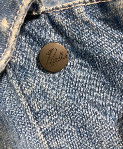 Needles（ニードルズ）Needles (ニードルズ) ASSORTED PATCH COVERALL JACKET インディゴ サイズ:XLの古着・服飾アイテム