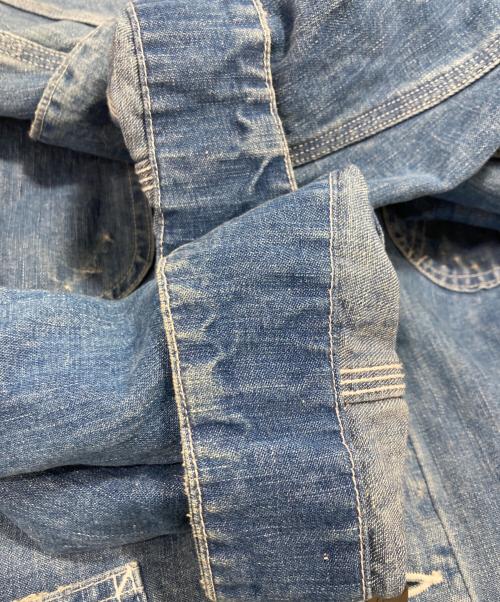 Needles（ニードルズ）Needles (ニードルズ) ASSORTED PATCH COVERALL JACKET インディゴ サイズ:XLの古着・服飾アイテム