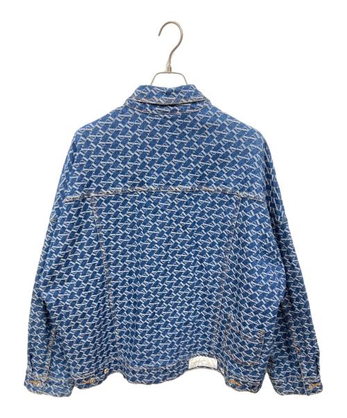 DOUBLE STANDARD CLOTHING（ダブルスタンダードクロージング）DOUBLE STANDARD CLOTHING (ダブルスタンダードクロージング) ジャガードデニムジャケット インディゴ サイズ:Fの古着・服飾アイテム