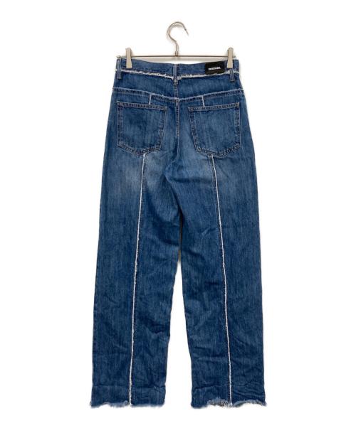DIESEL（ディーゼル）DIESEL (ディーゼル) センターシームデニムパンツ インディゴ サイズ:W27の古着・服飾アイテム