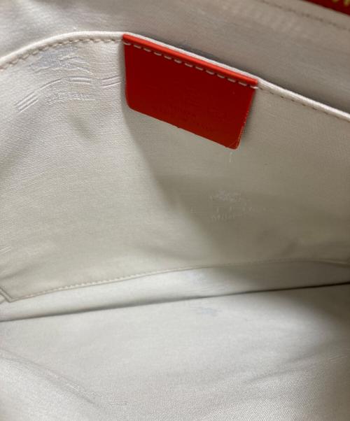 ETRO（エトロ）ETRO (エトロ) ペイズリー柄 クラッチバッグ ブルーの古着・服飾アイテム