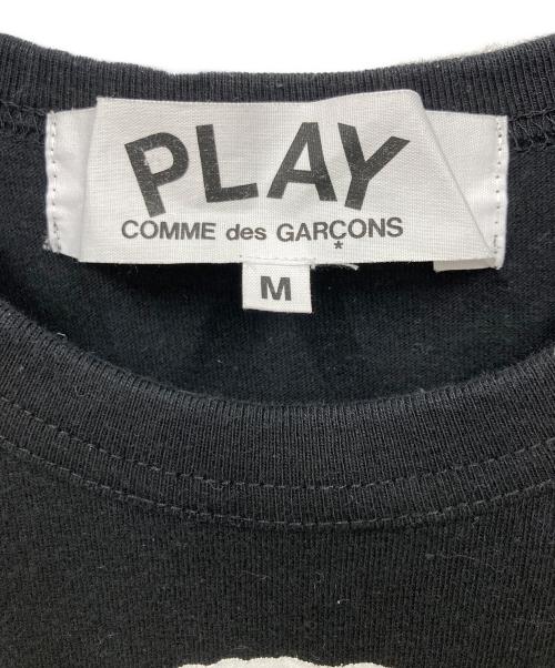 PLAY COMME des GARCONS（プレイコムデギャルソン）PLAY COMME des GARCONS (プレイコムデギャルソン) Tシャツ ブラック サイズ:Mの古着・服飾アイテム