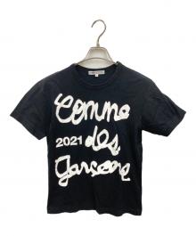 COMME des GARCONS（コムデギャルソン）の古着「Tシャツ」｜ブラック