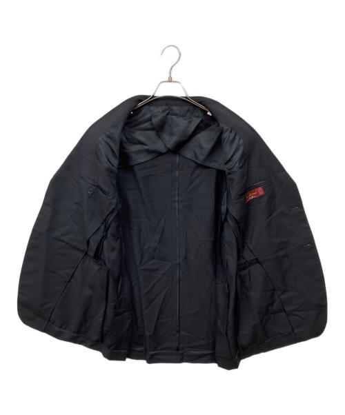 ERMENEGILDO ZEGNA（エルメネジルド・ゼニア）ERMENEGILDO ZEGNA (エルメネジルド・ゼニア) スーツ ブラック サイズ:52の古着・服飾アイテム