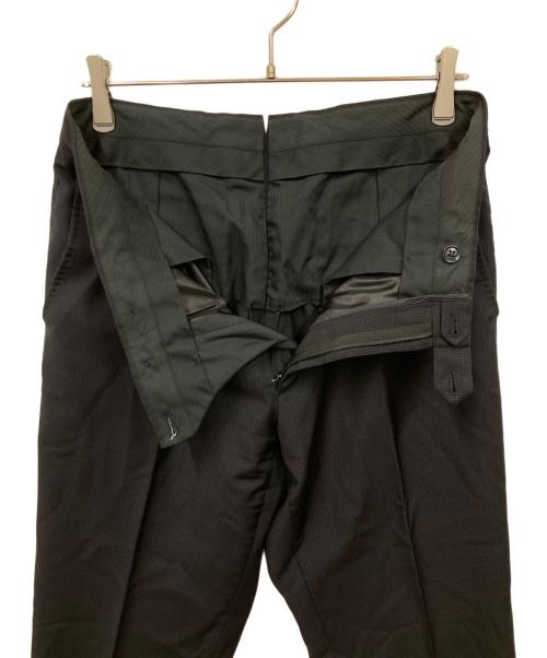 ERMENEGILDO ZEGNA（エルメネジルド・ゼニア）ERMENEGILDO ZEGNA (エルメネジルド・ゼニア) スーツ ブラック サイズ:52の古着・服飾アイテム