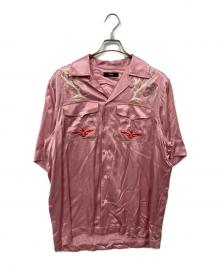 DIESEL（ディーゼル）の古着「半袖シャツ」｜ピンク
