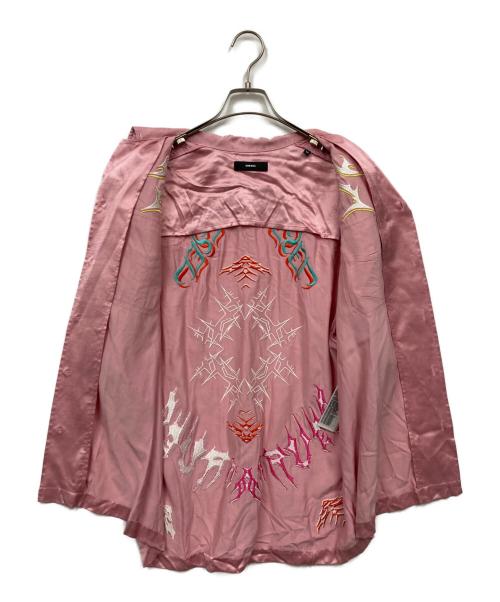 DIESEL（ディーゼル）DIESEL (ディーゼル) 半袖シャツ ピンク サイズ:XSの古着・服飾アイテム